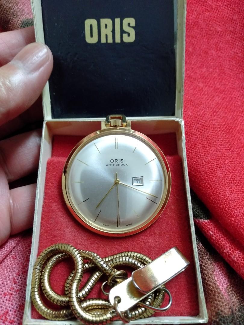 Vintage Oris Pocket Watch Men s Fashion Watches Accessories
