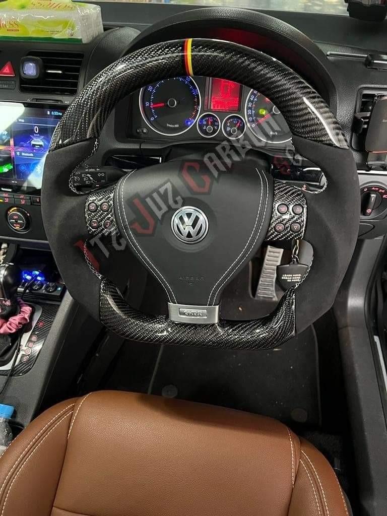 Mk5 gti carbon fiber steering wheel best sale