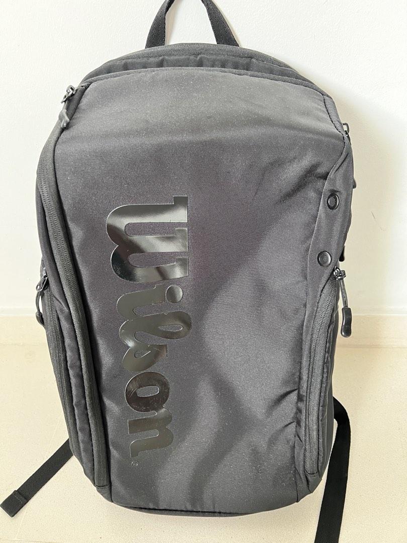 Wilson Pro staff tennis backpack with laptop compartment, Sports