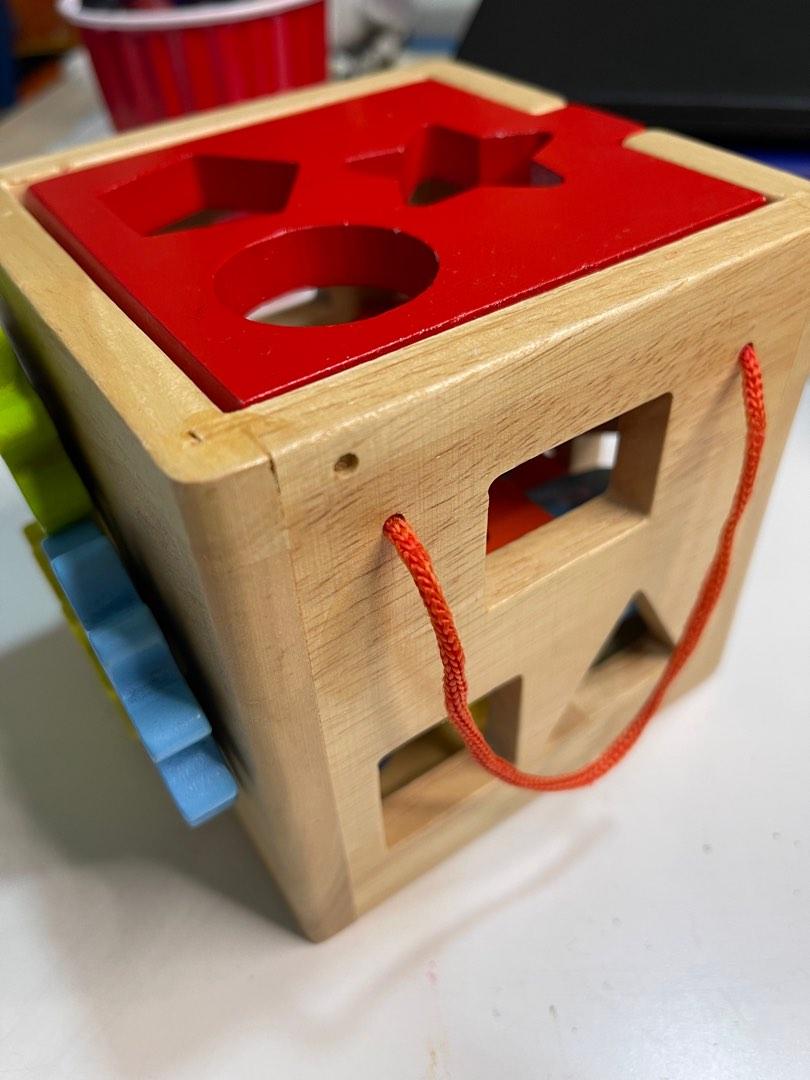 Wooden shape sorter, Hobbies & Toys, Toys & Games on Carousell