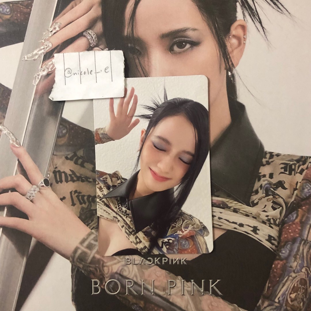 WTS] BLACKPINK 2nd ALBUM [BORN PINK] digipack JISOO ver unsealed