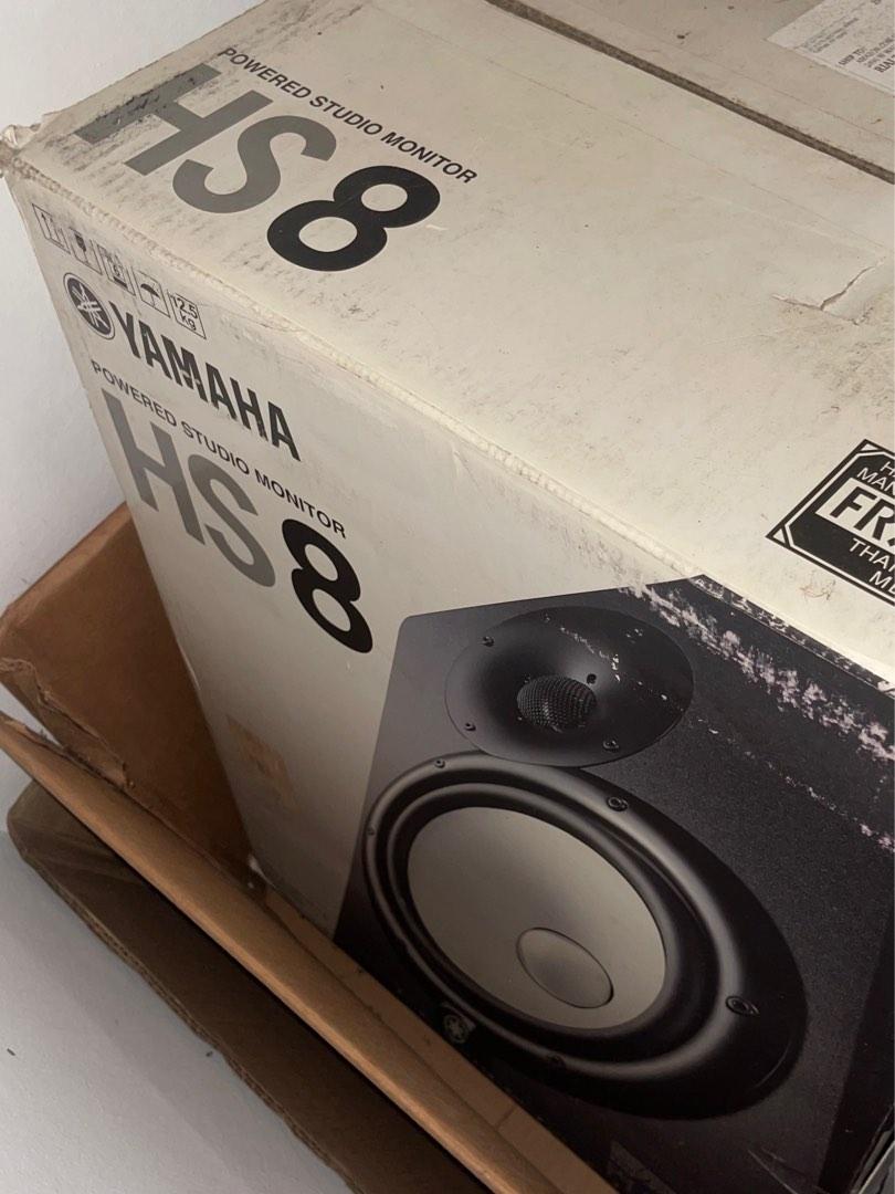Yamaha HS8 Monitor Speaker w/ Free Isolation Pads, Audio, Soundbars