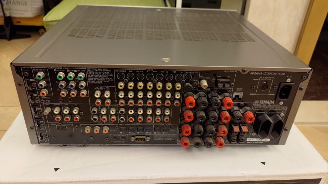 Yamaha RXV1900 AV Receiver, 音響器材, Soundbar、揚聲器、藍牙喇叭、耳擴 Carousell