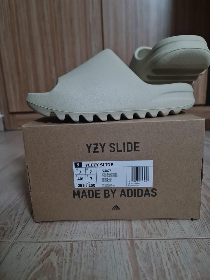 yeezy slide bone color