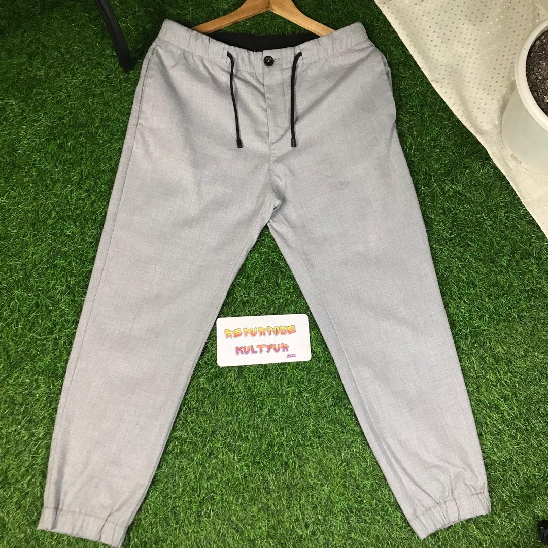Zara Cuffed Smart Pants, Men's Fashion, Bottoms, Trousers on Carousell