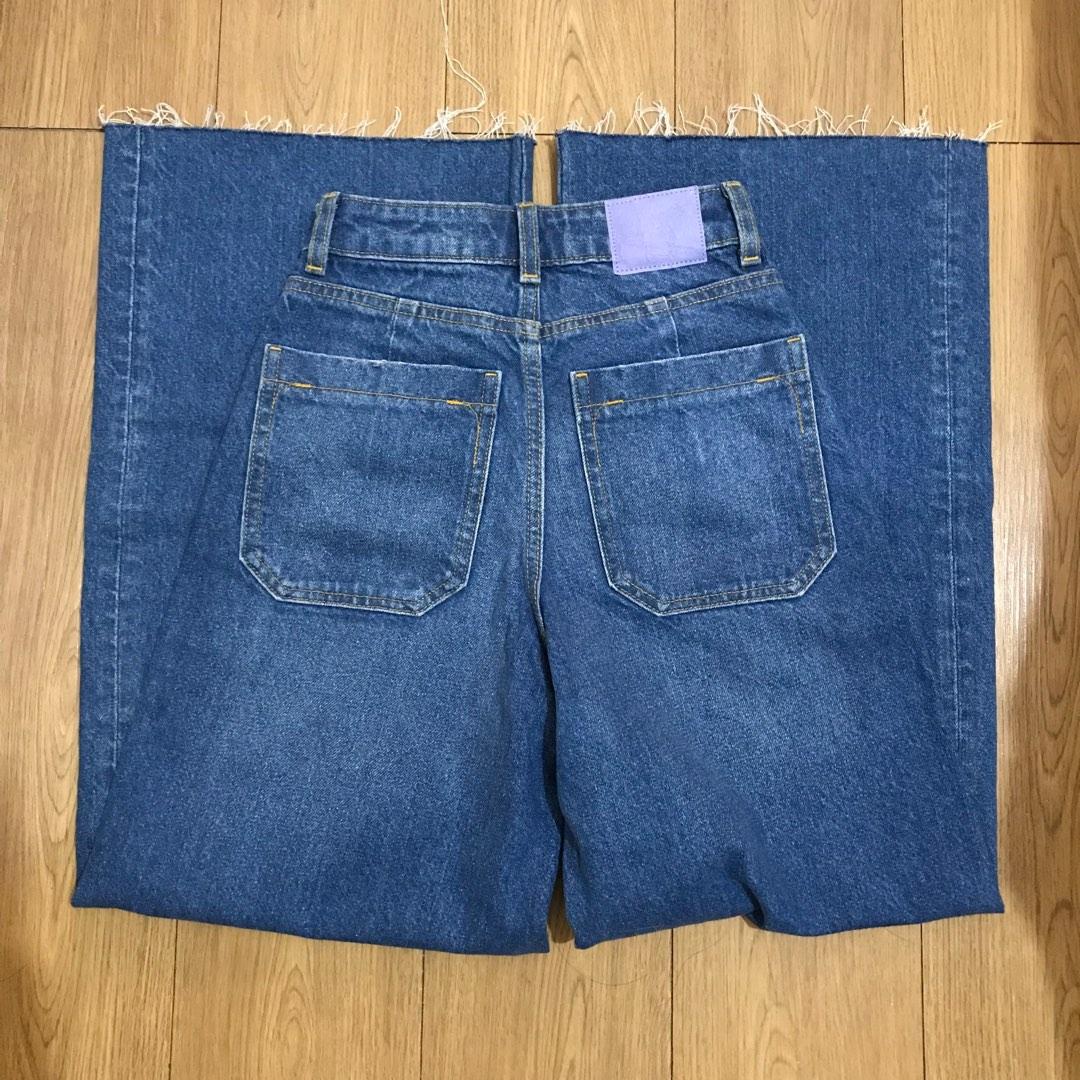 Zara Wide Leg Jeans, Women's Fashion, Bottoms, Jeans on Carousell
