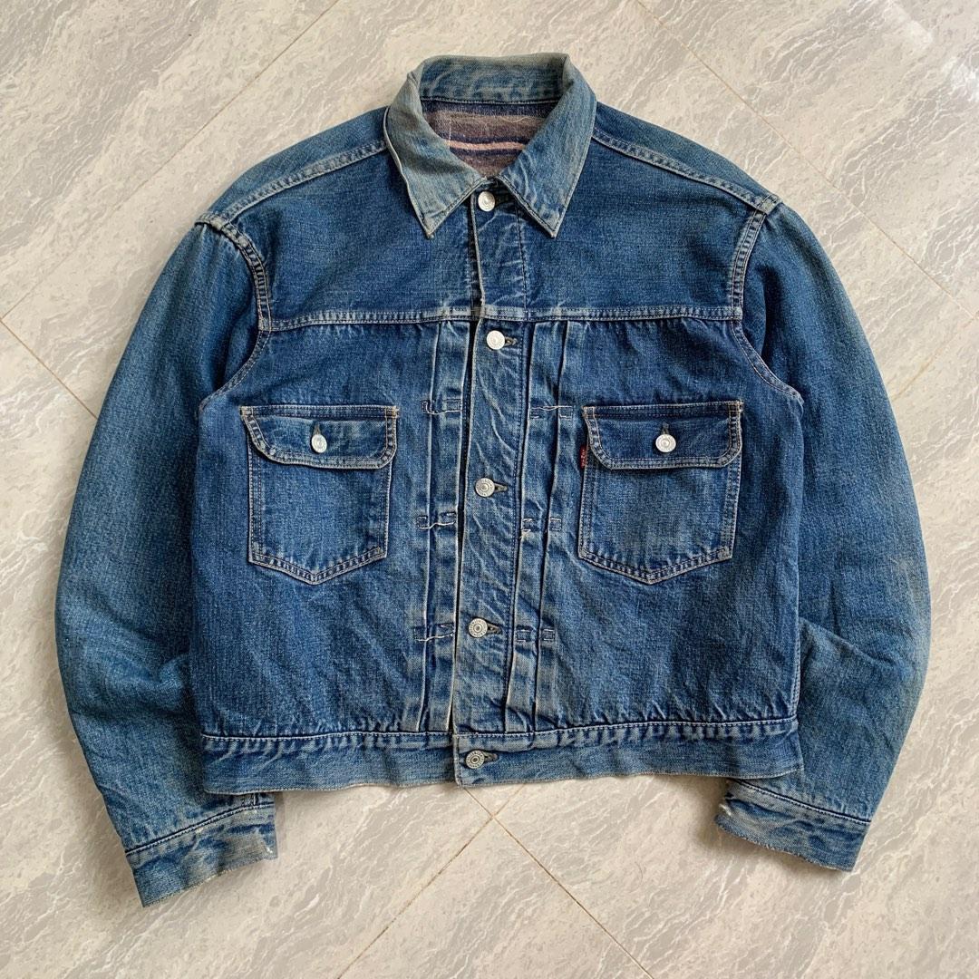 1950s Levi's 507xx Big E OG Type 2, Selvedge Denim Trucker Jacket Blanket  Lining (Collectors Piece), Men's Fashion, Coats, Jackets and Outerwear on  Carousell