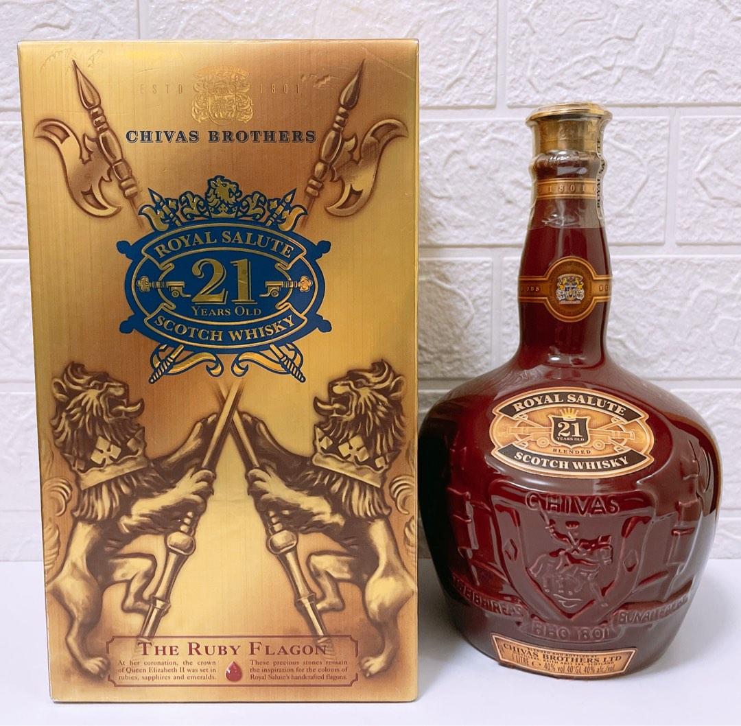 舊裝紅色)皇家禮炮21年調和威士忌- Royal Salute 21 Year Old Blended