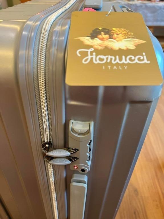 24 Silver Fiorucci Luggage