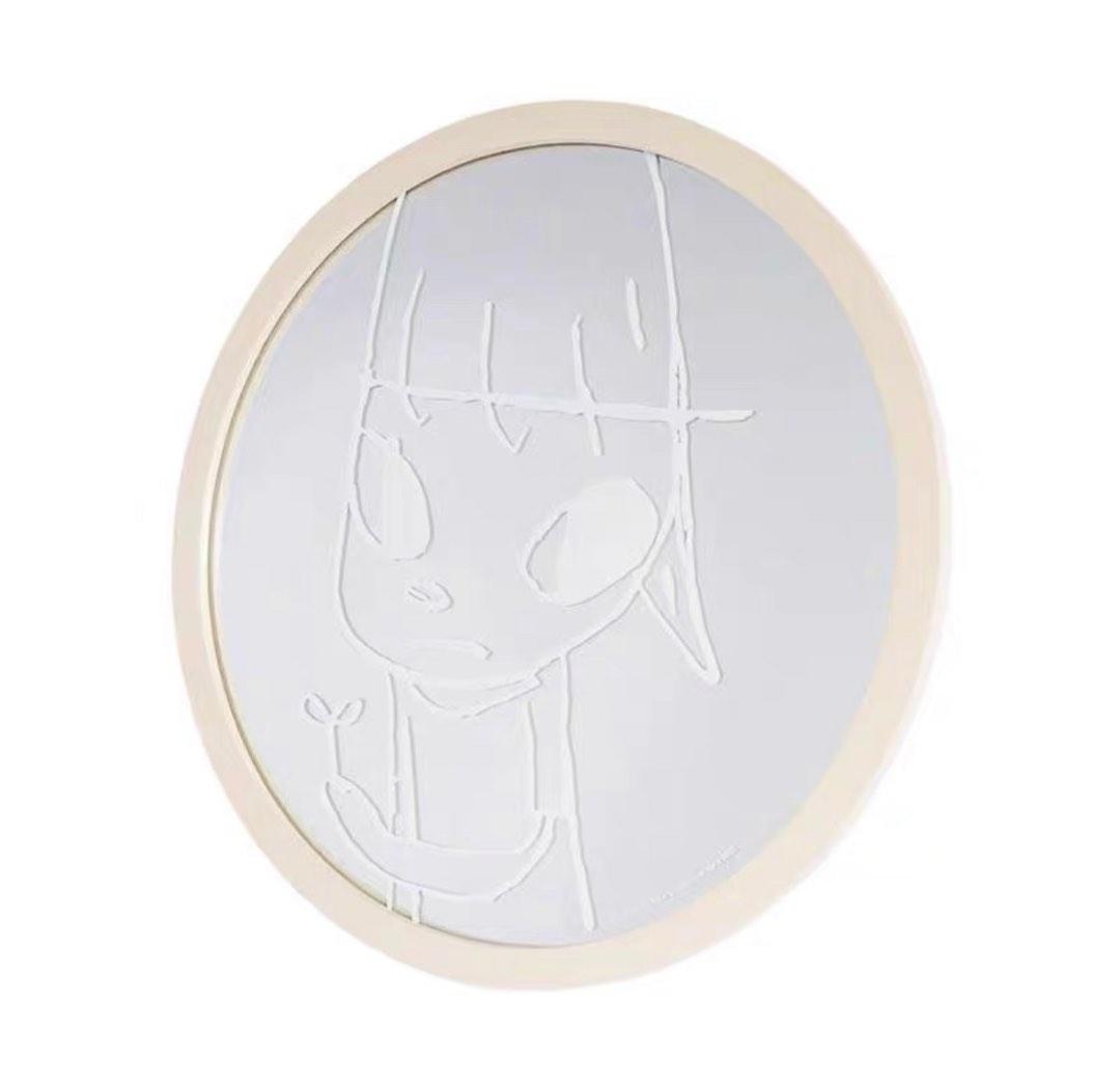 奈良美智/ 展覽限定“ Sprout in Hand” art print mirror 鏡