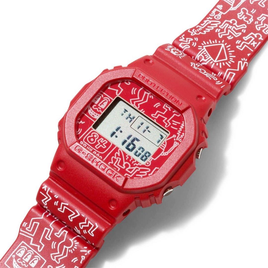 New Casio G Shock Gshock x Keith Haring collab DW 5600KEITH 4