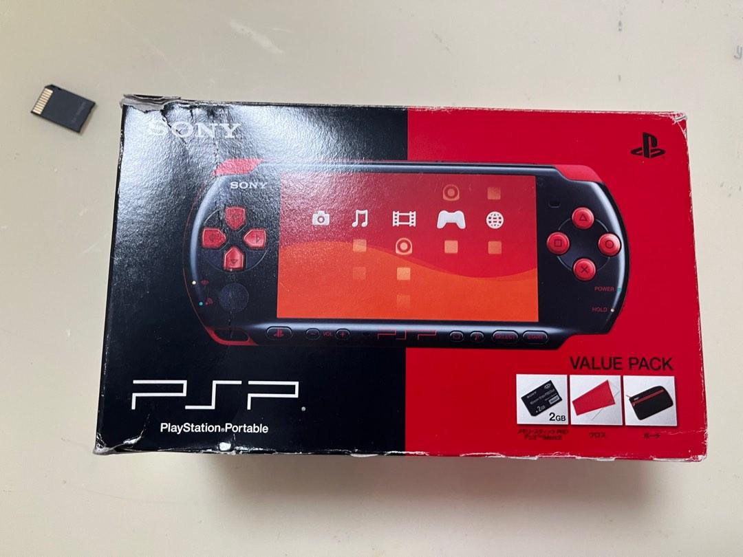 PSP 3000 限定色(赤黒) PSPのバリューパック「レッド/ブラック」が11月22日に数量限定で