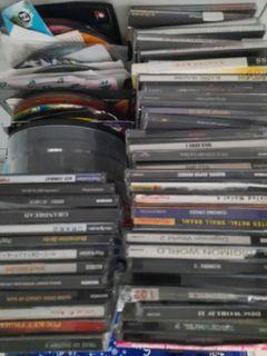 About 150 cds dvds ps1 ps2
