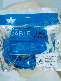 Ad Link RJ45 RJ 45 5 meters cable for computer and wifi router