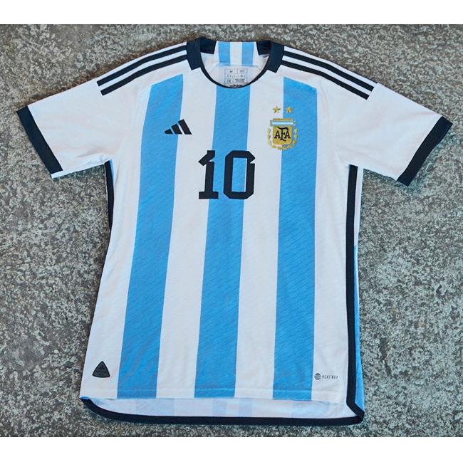 Lionel Messi Argentina National Team adidas 2021 Home Authentic Jersey -  White