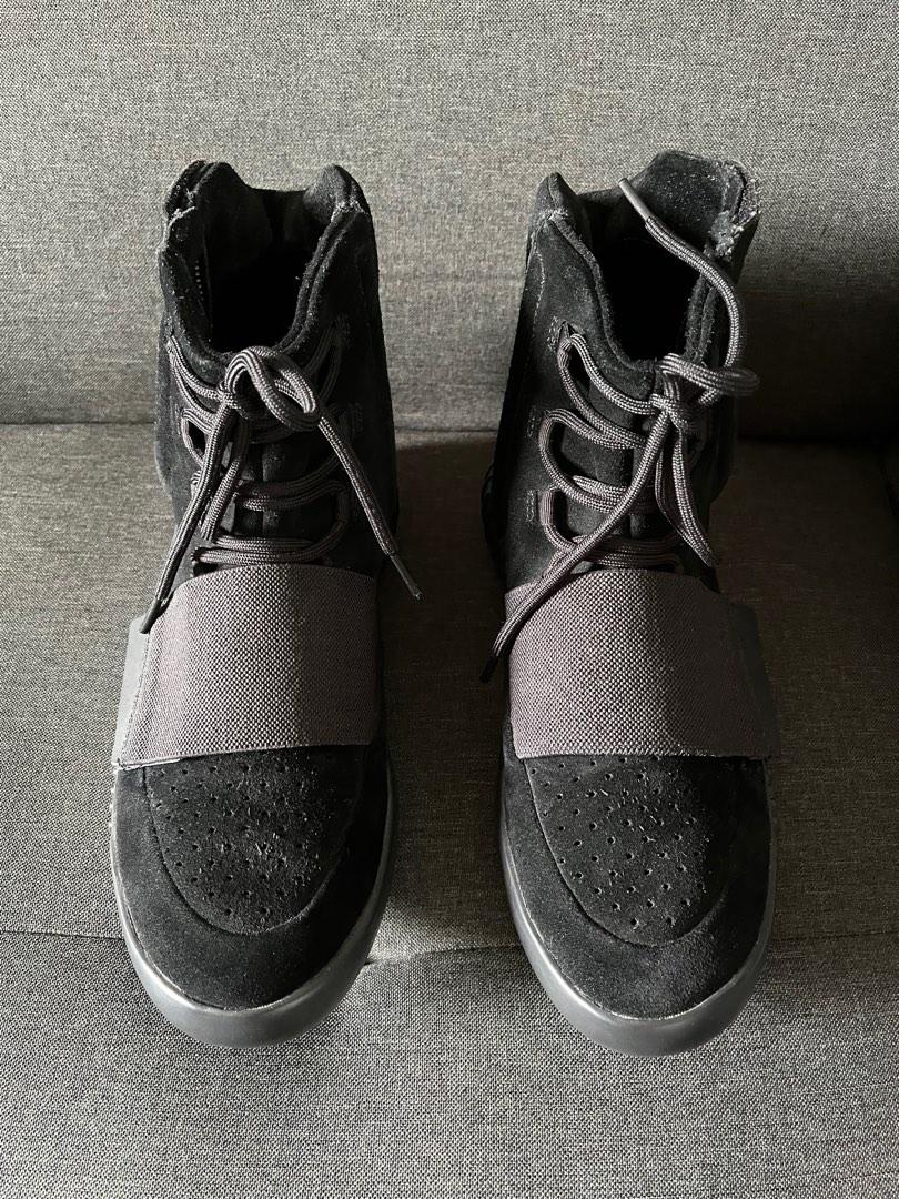 Adidas mens yeezy store boost 750 triple black