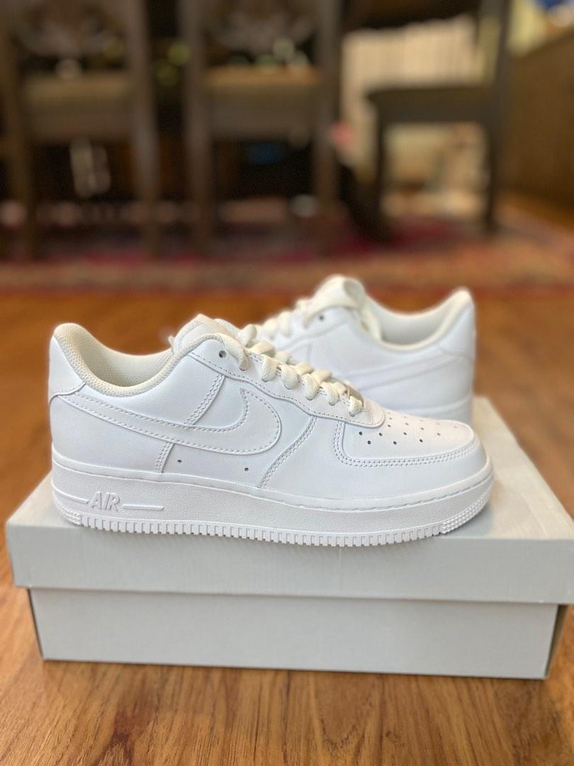 all white low air force ones