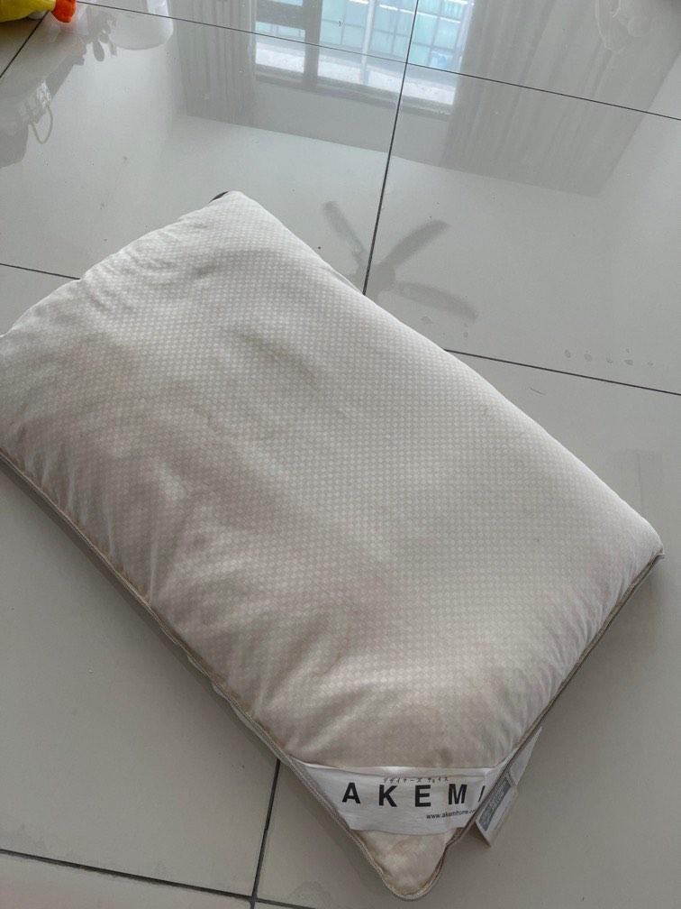 Akemi Natural Cotton Pillows x 2