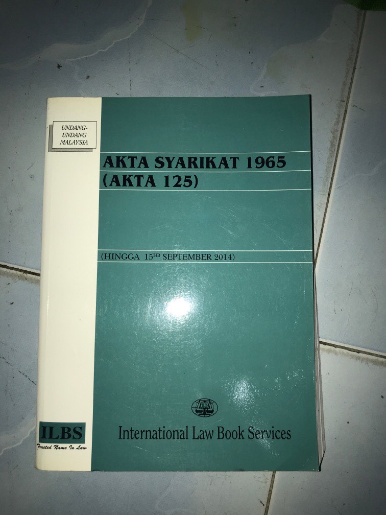 Akta Syarikat 1965, Hobbies & Toys, Books & Magazines, Textbooks on