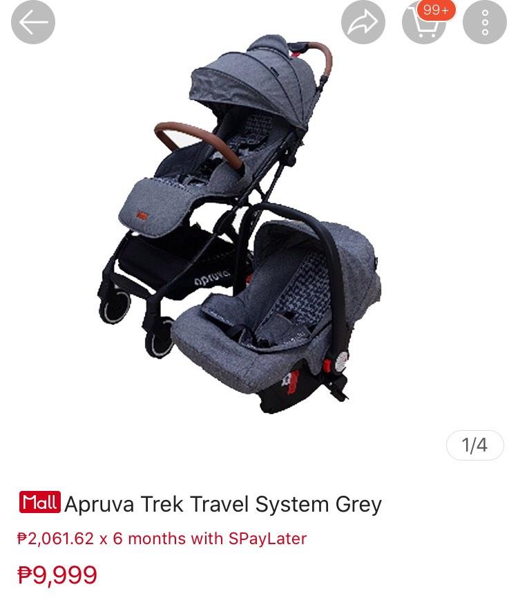 Apruva stroller with Carseat