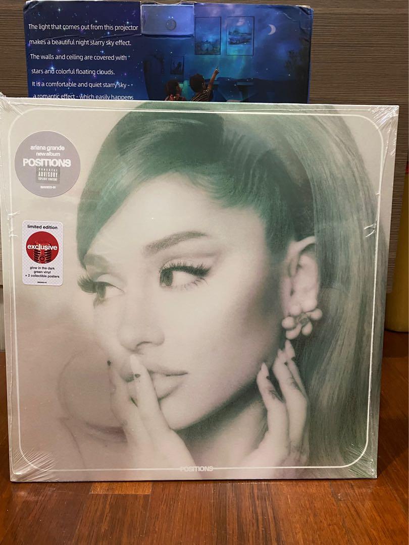 Ariana Grande - Positions Exclusive Glow In The Dark Green Vinyl LP (Brand  New)