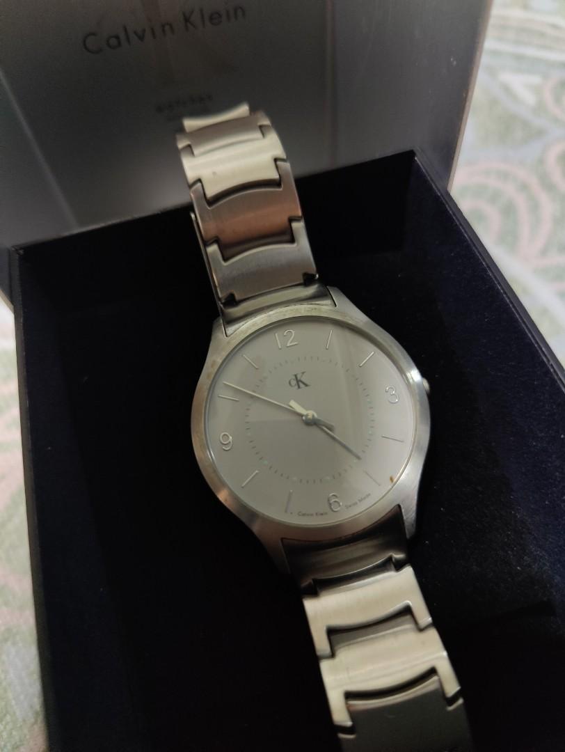Authentic Calvin Klein Watch in Box Luxury Watches on Carousell