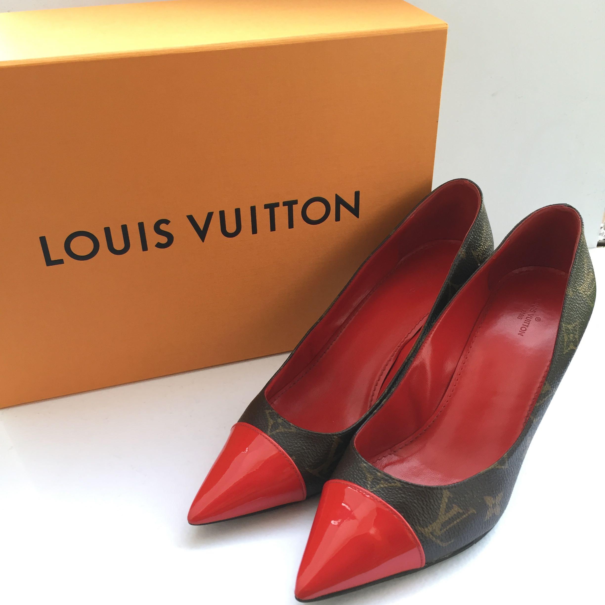 Shop Louis Vuitton MONOGRAM Cherie Pump by Bellaris