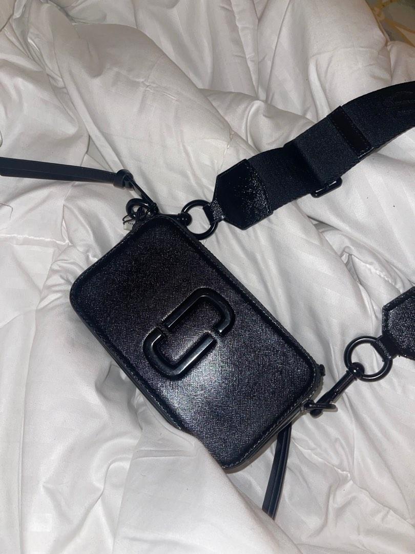 Authentic Marc Jacobs Snapshot All Black Bag, Women's Fashion, Bags
