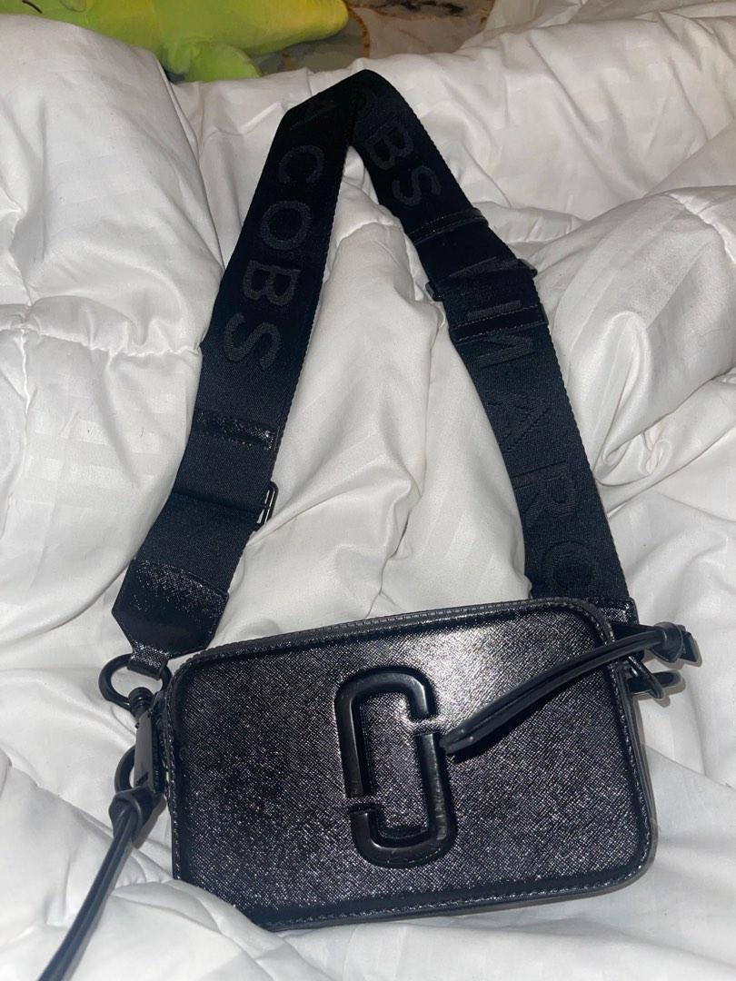 Marc jacobs clearance all black bag