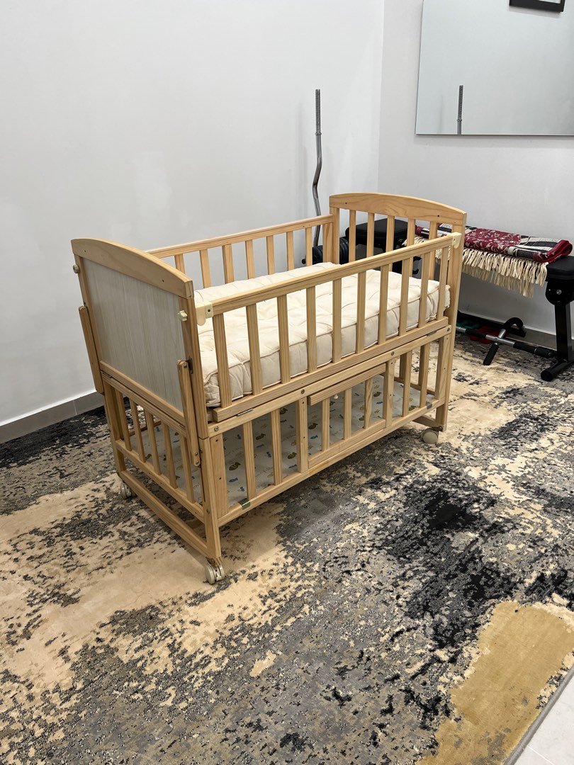 Babyhug baby cot discount