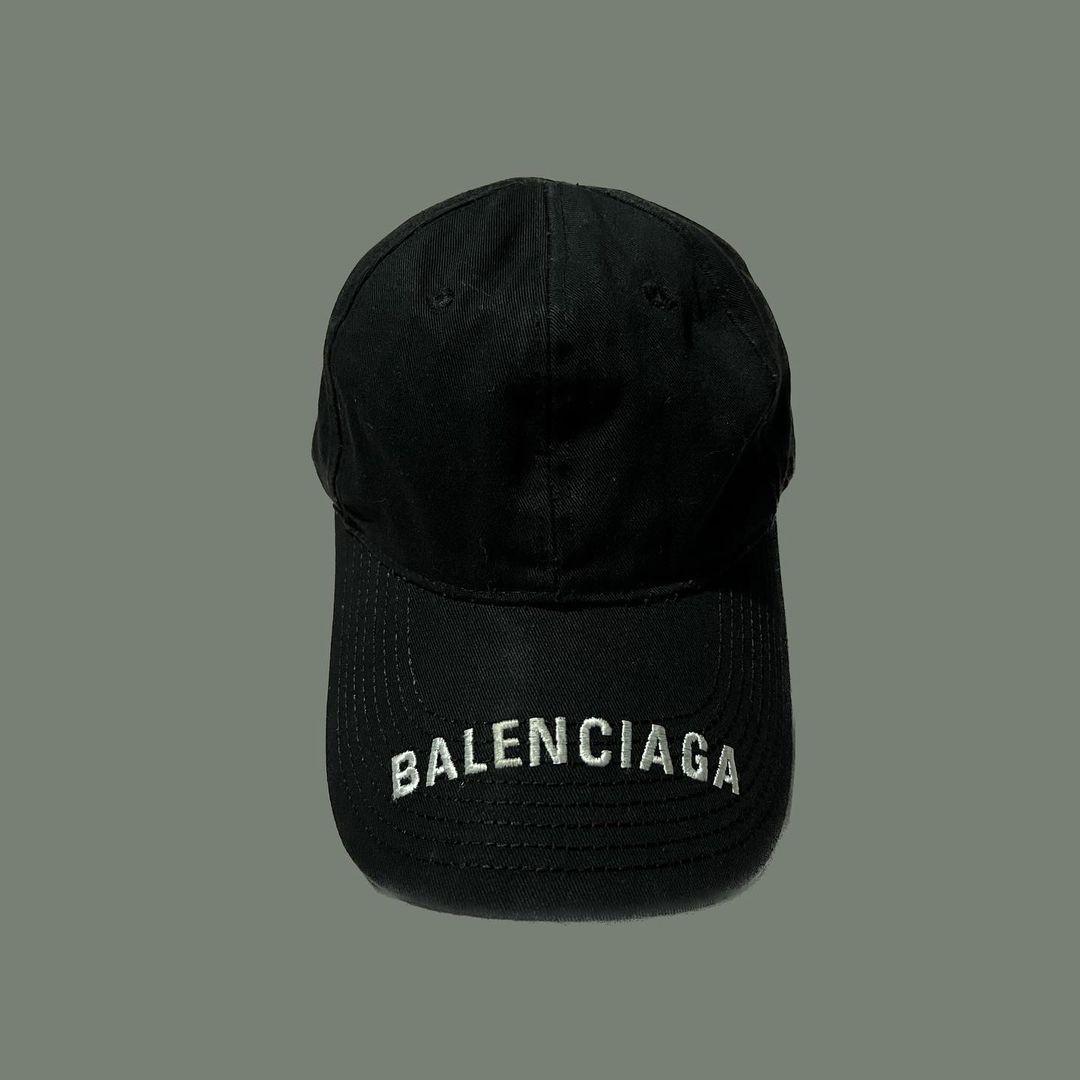 Balenciaga Vintage Logo Cap in Black for Men  Lyst