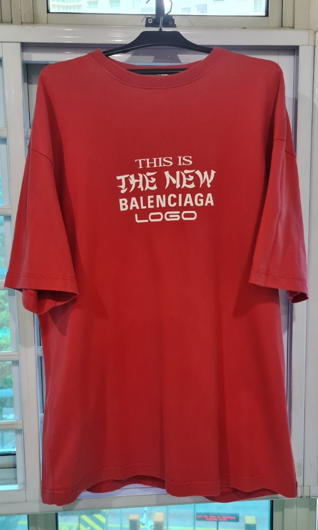 Vintage Balenciaga Shirt Mens Fashion Tops  Sets Tshirts  Polo Shirts  on Carousell