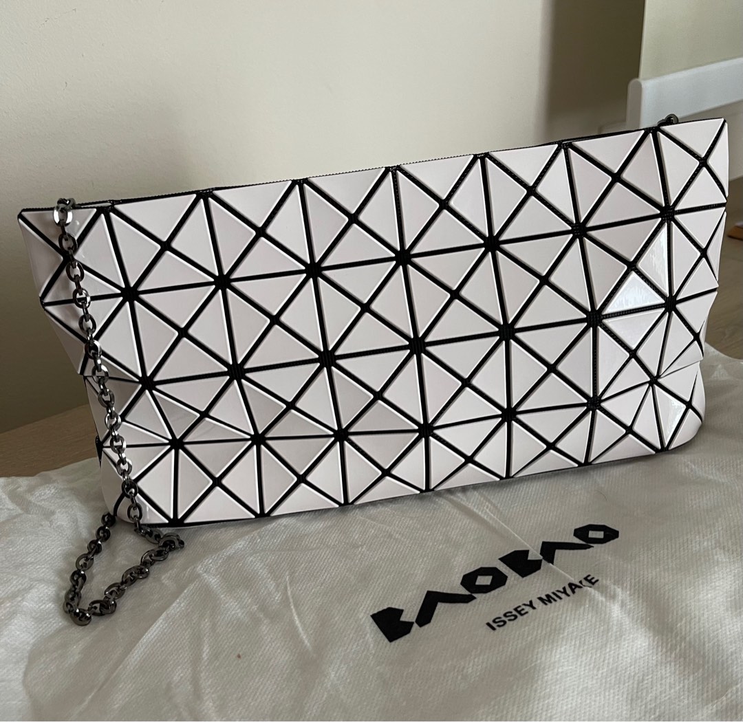 BAO BAO ISSEY MIYAKE 8x4 Clutch Bag Black