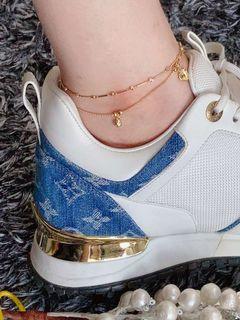 Beads Chain Anklet Japan k18