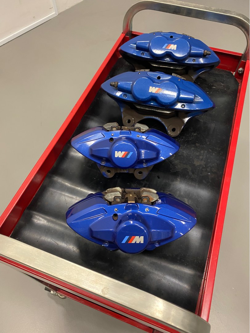 BMW M Big brake kit, Car Accessories, Tyres & Rims on Carousell