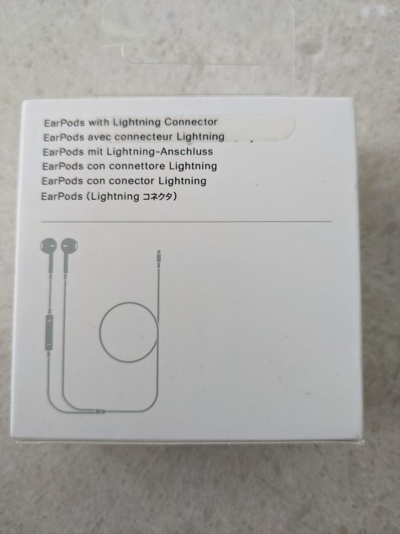 BNIB EarPods Lightning Connector, Audio, Earphones on Carousell