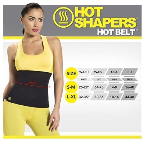 BNIB Neotex Unisex Hot Shapers Hot Belt Slim Waist Tummy Tights Helps Lose Weight Maximizes Fitness Routines Increase Core Body Temperature
