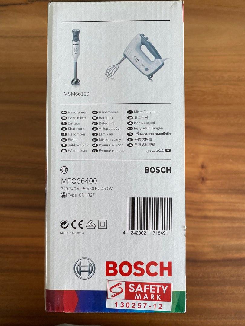 Bosch Hand Mixer, TV & Home Appliances, Kitchen Appliances, Hand