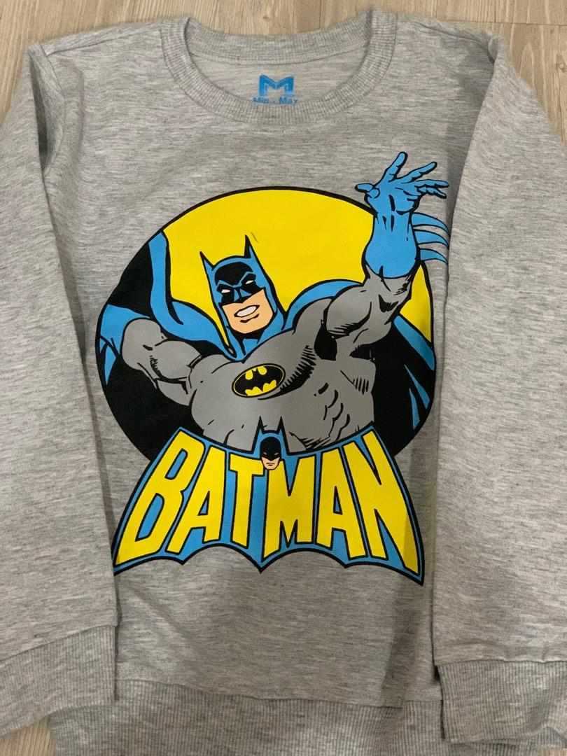 Boys Batman sweater Babies Kids Babies Kids Fashion on Carousell