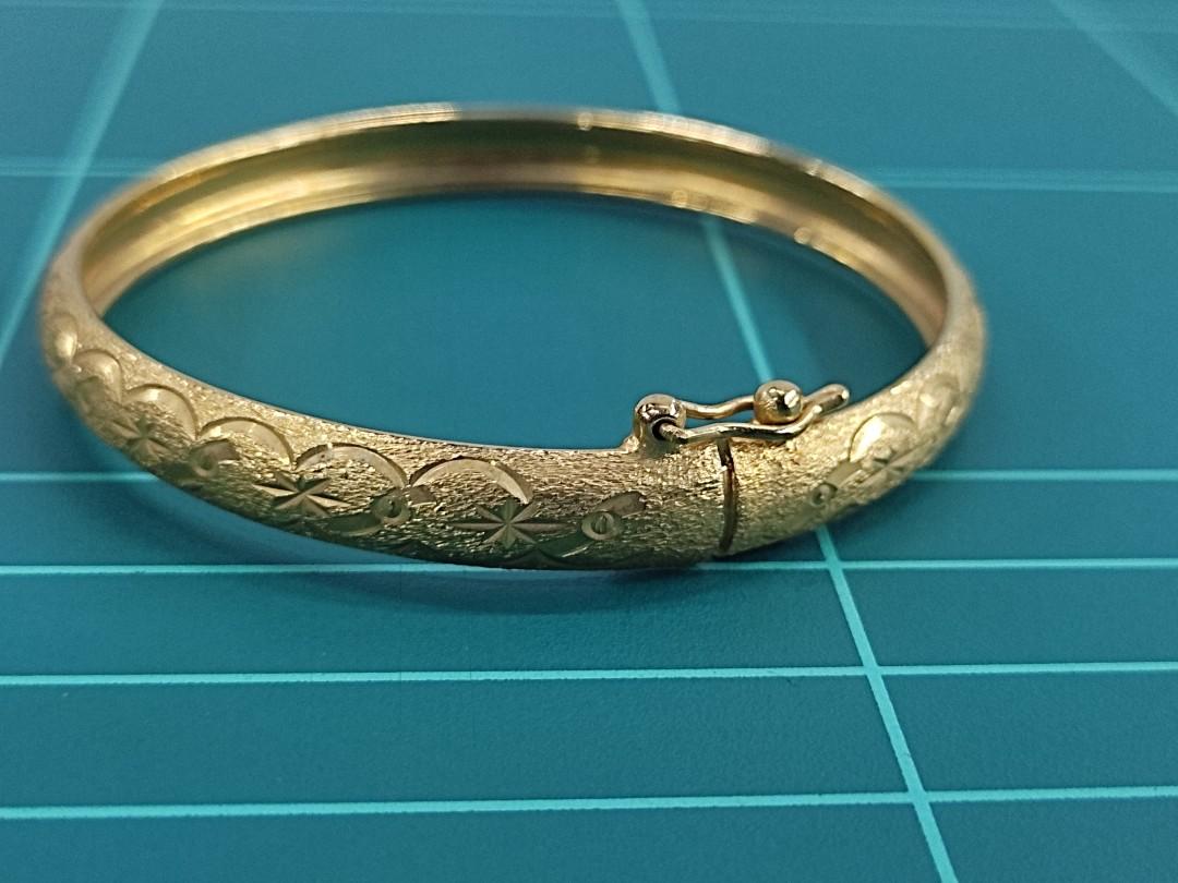 Bracelet Gold plated Zhulian 5.5cm