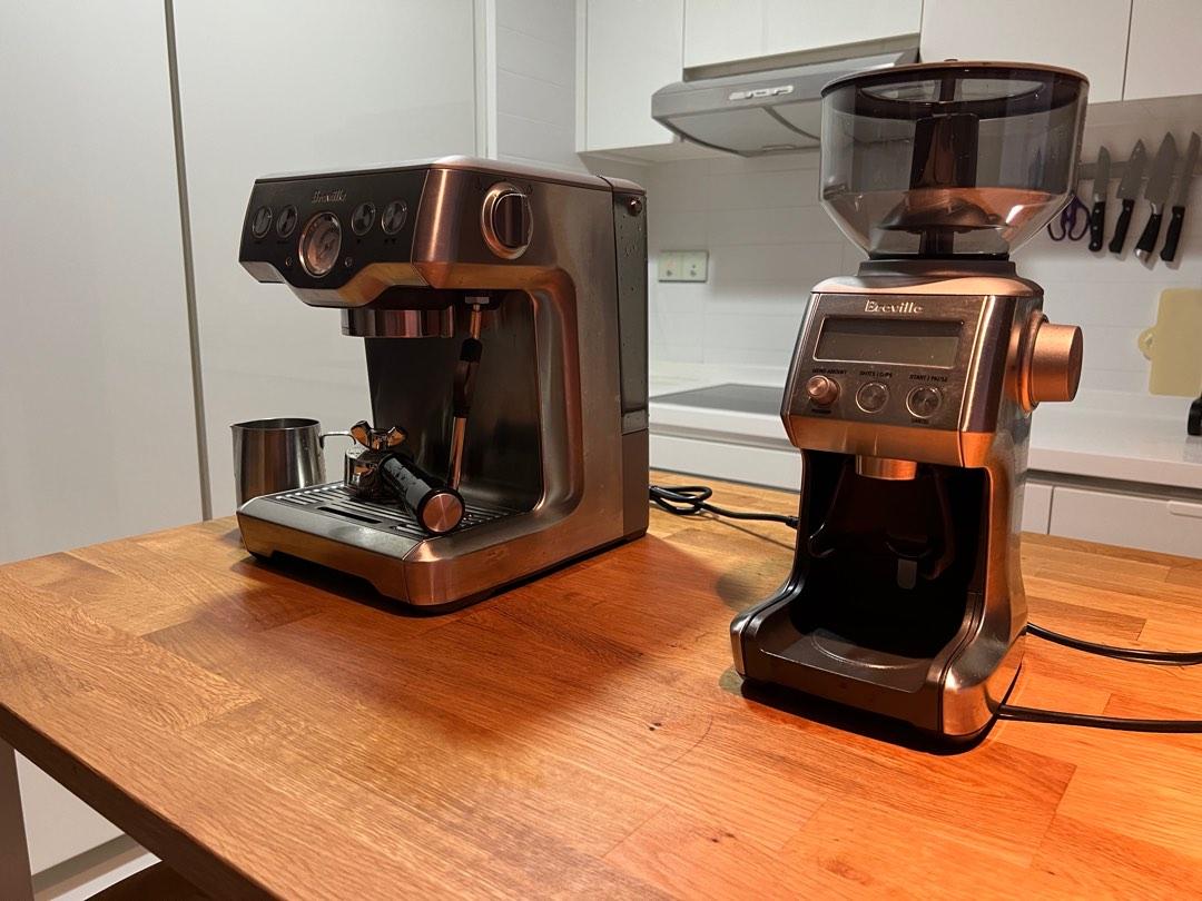Breville coffee machine and grinder, TV & Home Appliances, Kitchen