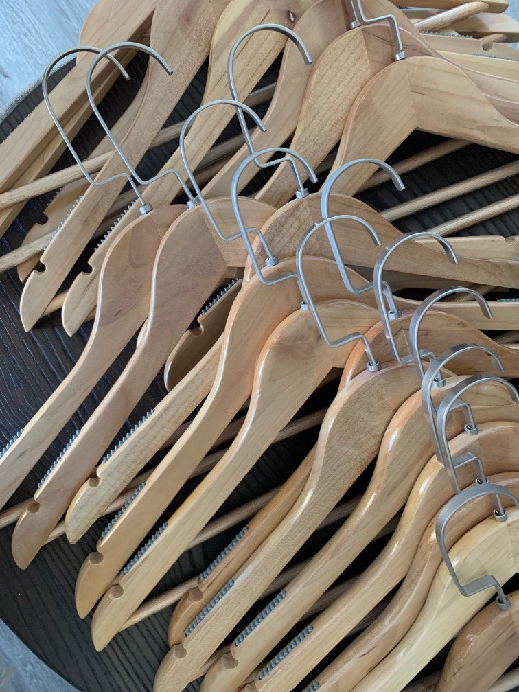 Brown hangers, Furniture & Home Living, Home Improvement & Organisation ...