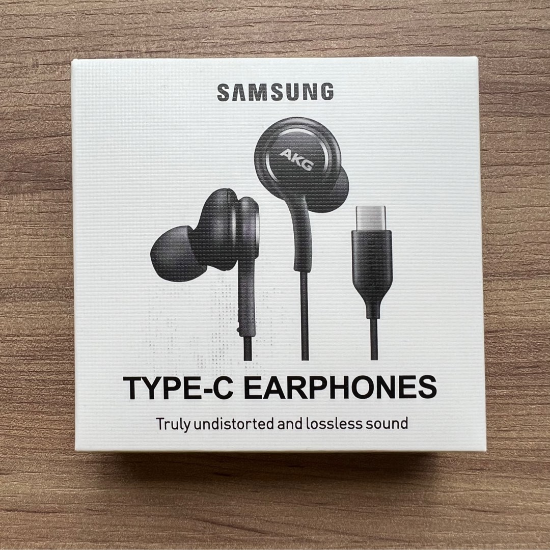 Samsung AKG TypeC USBC Earphones Earpiece Black, Audio, Earphones on