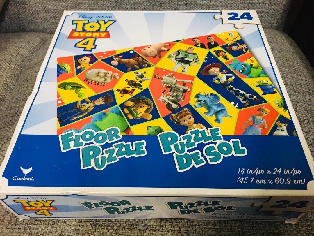 Cardinal - Disney Pixar Toy Story 4 Floor Puzzle (jumbo size), Hobbies ...