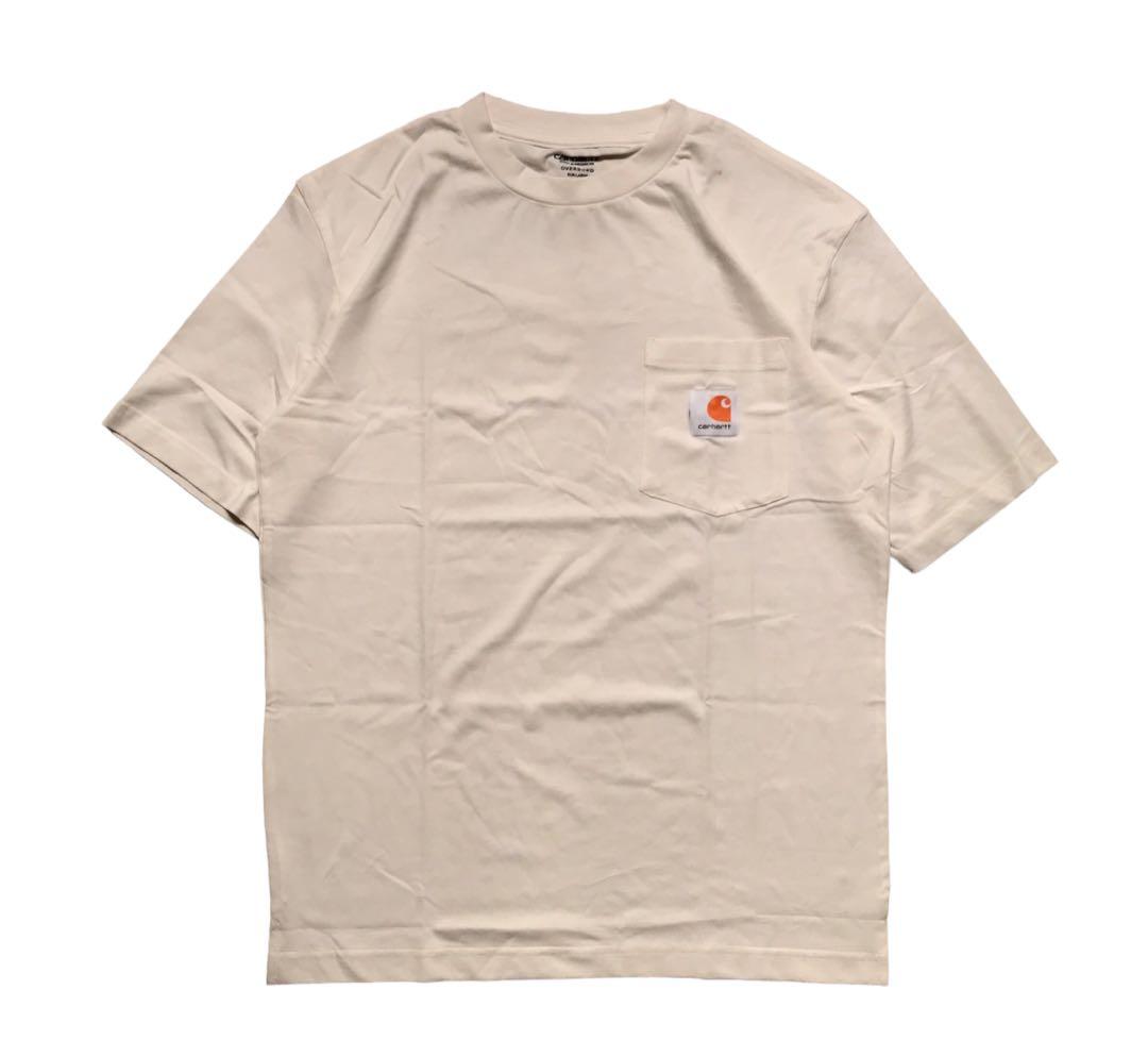 Carhartt Cream Pocket Tee (Category: Tshirts & Polo Shirts ) located in Pagbilao. Submitted by unit4302 (Listing ID 1190793223, Image 1). Description: Carhartt Cream Pocket Tee Excellent Condition Size Large No issue Pit to pit - 22 Shoulder to hem - 29 .