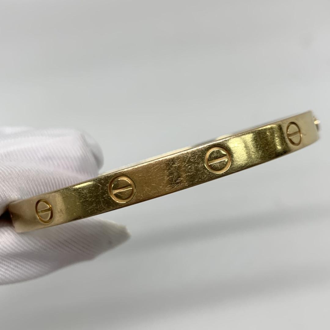 DISCOUNTED CARTIER LOVE BRACELET RG 750 19 34.18G BANGLE