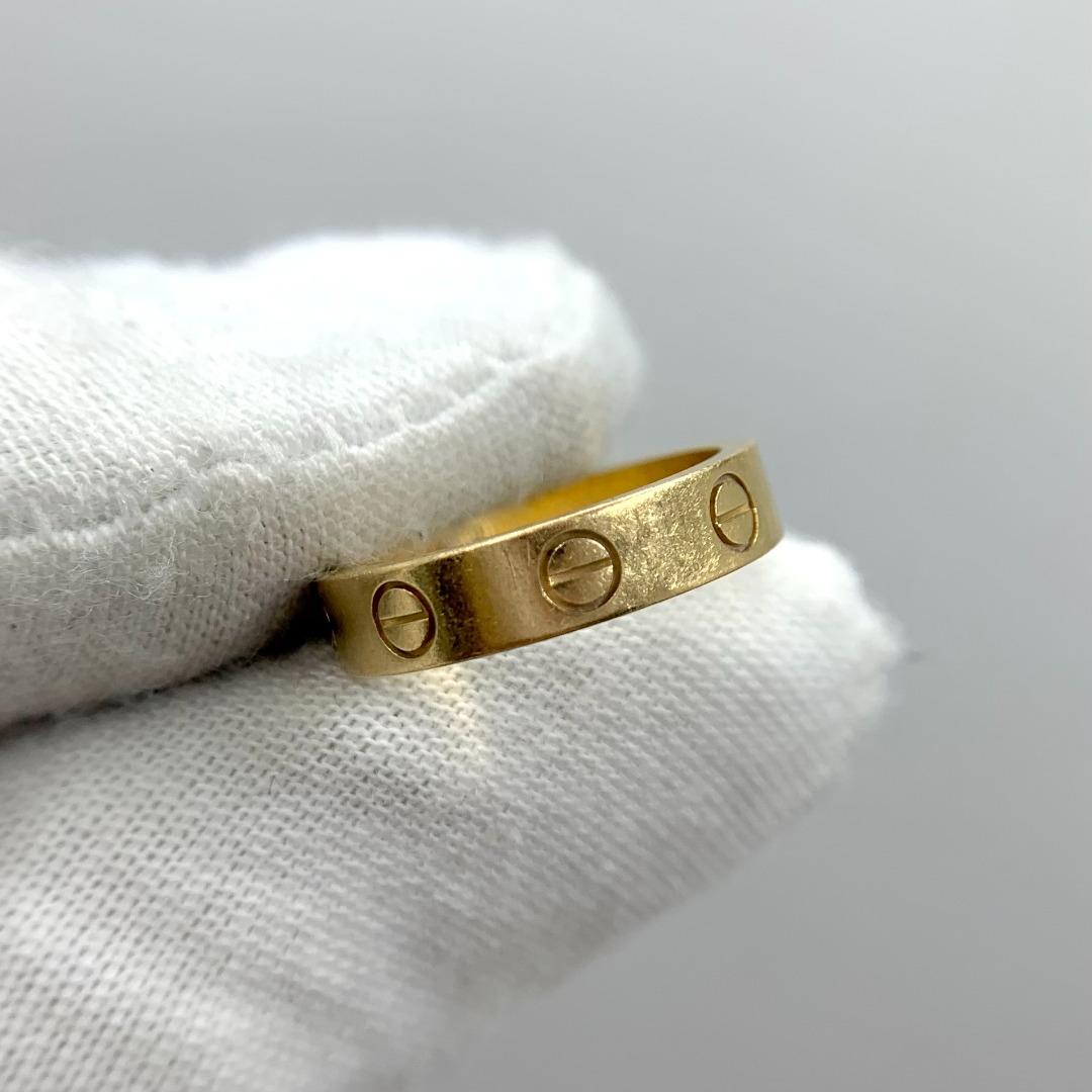 Cartier love clearance thin ring