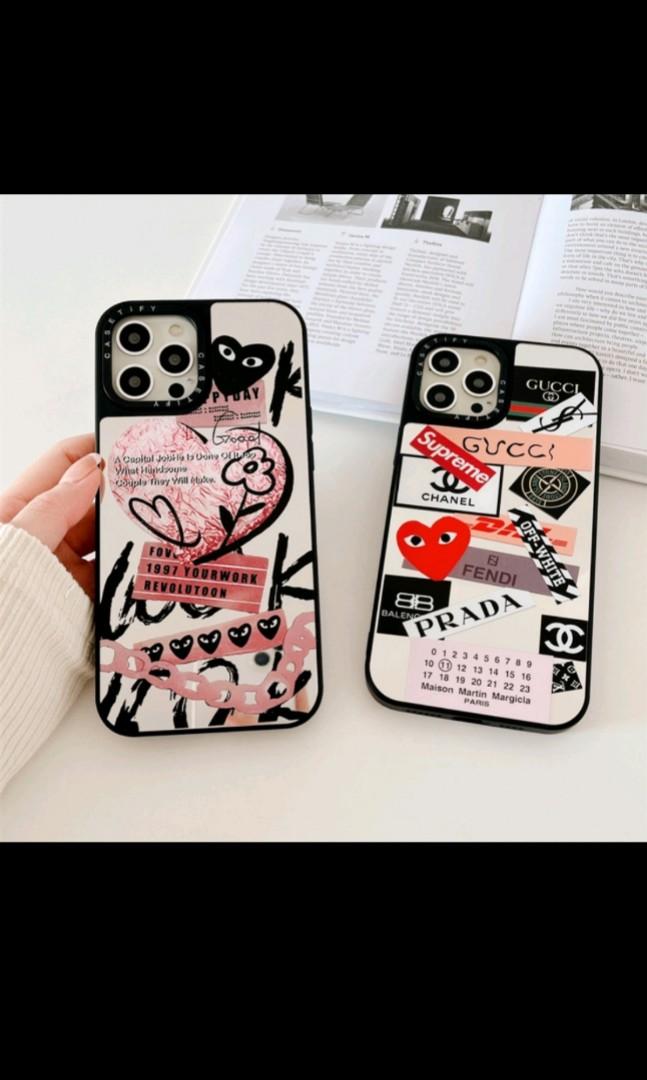 Supreme mirror hot sale phone case