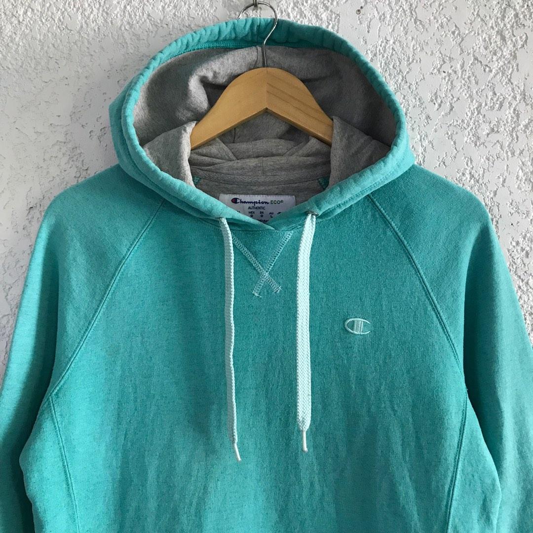 Cyan champion hoodie new arrivals