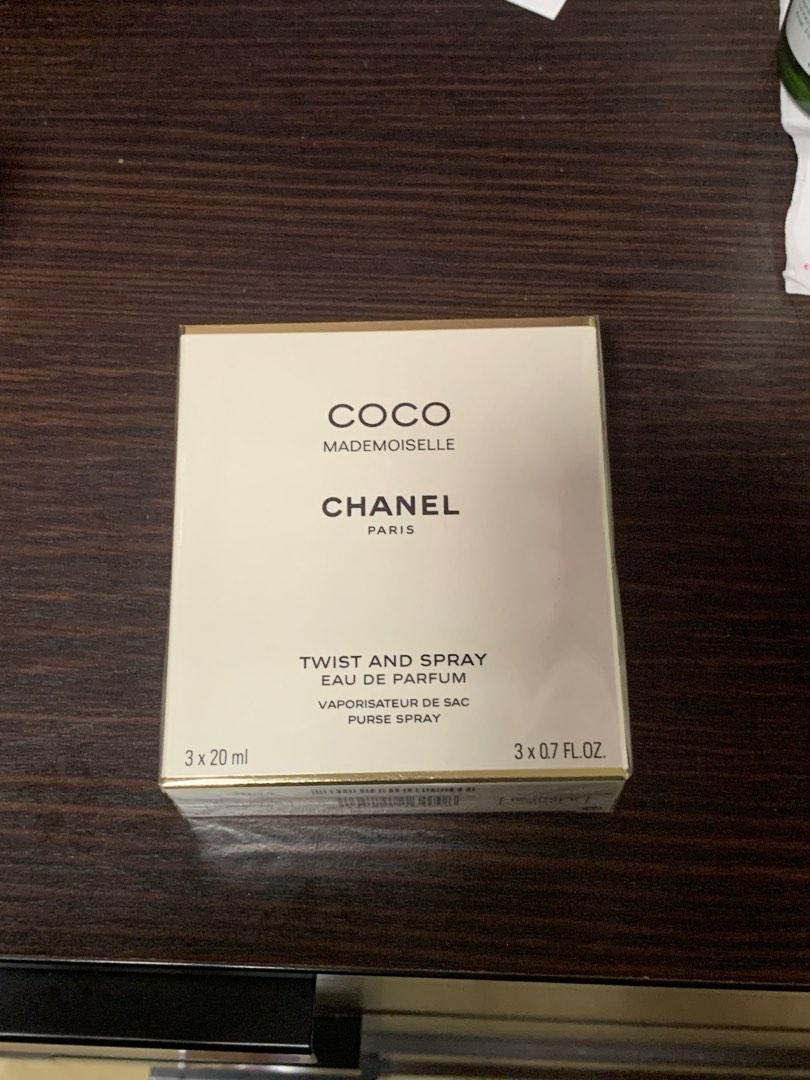 Chanel Coco Mademoiselle EDP twist & spray 3x20ml, Beauty & Personal Care,  Fragrance & Deodorants on Carousell